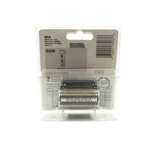 BRAUN Series 5 52B Electric Shaver Foil Head Razor Cutter Cassette - Picture 2 of 2